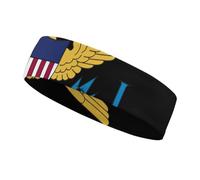 Fasce elastiche per allenamento con bandiera delle Isole Vergini, fascia antisudore sportiva per atletica, yoga, corsa, palestra, donne e uomini