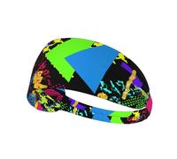 Fasce elastiche per allenamento con superficie antiscivolo e tessuto leggero, perfette per lo sport.