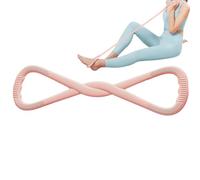 Fasce elastiche per allenamento, corda da allenamento di resistenza a otto | Fascia elastica sportiva per casa, palestra, yoga, pilates, sport, braccia, gambe, schiena, spalle