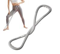 Fasce elastiche per allenamento di resistenza, fasce elastiche per allenamento con doppie maniglie, fascia per allenamento fitness e palestra, strumento per esercizi di palestra, braccia, spalle