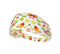 Fasce elastiche per capelli con immagini di cartoni animati, antiscivolo, traspiranti, per donne e uomini, per palestra, corsa, yoga, tennis