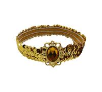 Fasce elastiche per capelli con paillettes scintillanti e strass, accessori per capelli per feste per donne e ragazze