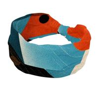 Fasce elastiche per capelli con sfondo fresco e texture astratta per donne, fasce per capelli antiscivolo, turbante sportivo alla moda per yoga, allenamento quotidiano