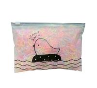 Fasce elastiche per capelli - resistenti a coda di cavallo, supporto per capelli senza intoppi | 1000% legami per capelli per bambini alla moda, abbigliamento per tutto il giorno, supporto per capelli