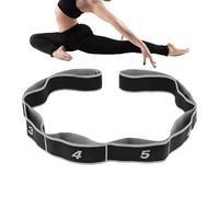 Fasce elastiche per esercizi - 8 sezioni di stretching di allenamento, fasce elastiche di resistenza per fitness, yoga, per allenamento della muscolare, donne e uomini, casa, palestra