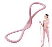 Fasce elastiche per esercizi di braccia, fasce elastiche per esercizi sulle spalle, 8 a forma di casa, attrezzi da fitness, driver per gambe, corda per yoga, allenamento al petto