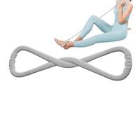Fasce Elastiche per Esercizi Fisici, Corda Pilates a Forma di 8, Fasce per Allenamento Yoga Stretching Modellamento Corpo per Anca Gamba Spalla Schiena Braccio Casa Palestra Viaggio