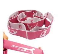 Fasce elastiche per esercizi fisici delle gambe con passanti | Fasce per esercizi fitness, resistenza per ginnastica pilates casa palestra allenamento