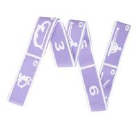 Fasce Elastiche Per Stretching Ed Esercizio | Elasticità E Flessibilità A 8 Sezioni,Bande Di Resistenza - Fascia Elastica Fitness Stretching Gamba Flessibilità Bambini Yoga Esercizio Danza Pilates Gin