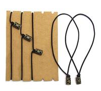 Fasce Elastiche Per Taccuino Piccolo Viaggiatore Con Passaporto - Cinghie Di Ricambio Per Ricarica Diario In Pelle 13,7 X 11 Cm (5,4 "X 4,3") Confezione Da 4 Cinghie Con Alamari