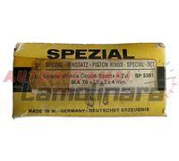 fasce elastiche piatoni Lancia Fulvia sport 76x1,5+2+4 Goetze +0.6mm 76,6