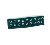 Fasce elastiche punk con occhielli scavati, ampia fascia elastica per capelli per adulti e adolescenti, festival musicali e abbigliamento da strada, accessori per capelli