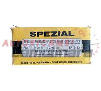 Fasce elastiche segmenti pistoni Fiat 1100 R 103 H 68x2.5+2.5+3.96