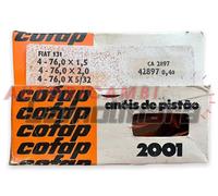 Fasce elastiche segmenti pistoni Fiat 131 76x1.5+2+3.95