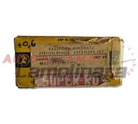 Fasce elastiche segmenti pistoni Lancia Ardea 65x2+2+2+3+3 Goetze +0,6mm 65,60