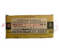 Fasce elastiche segmenti pistoni Lancia Fulvia 72x2+2+4 mm Goetze standard STD