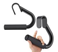 Fasce ergonomiche per l'allenamento, ganci per barra di trazione, supporti compatti per la, strumento di supporto per il fitness | Accessorio per bilanciere, file di stacchi da terra, routine di