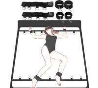 ̣ σ α Fasce Fitness Dritte In Nylon Nero Per Guidare La Tendenza Del Tuo Allenamento!