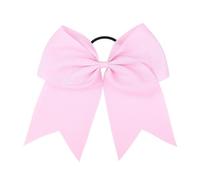 Fasce for capelli con fiocco grande da 8 pezzi 6 pollici for fascette elastiche for in tinta unita Nastro Bowknot Fascia for Elastici Copricapo Decorare Per Cheerleaders(Color 10)
