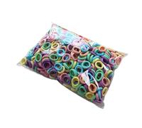 Fasce for capelli da 100/300/500 pezzi for accessori for elastici in nylon colorati(C065-style21,500pcs)