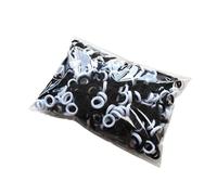 Fasce for capelli da 100/300/500 pezzi for accessori for elastici in nylon colorati(C065-style24,300pcs)