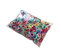 Fasce for capelli da 100/300/500 pezzi for accessori for elastici in nylon colorati(C065-style26,500pcs)