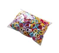 Fasce for capelli da 100/300/500 pezzi for accessori for elastici in nylon colorati(C065-style32,100pcs)