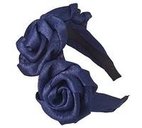 Fasce for capelli da donna, fascia for capelli imbottita in velluto intrecciato con rose, fasce for capelli stile vintage Alice, fasce for capelli Matador, cerchietto largo for capelli, accessori for