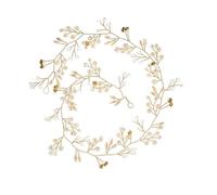 Fasce for capelli da sposa, accessori for capelli da sposa, copricapo con strass, forcina for capelli, fascia for capelli da sposa, ornamento, gioielli for feste, regalo(1m Gold)