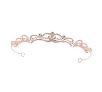 Fasce for capelli da sposa, copricapo a corona, copricapo da sposa The Crown Wedding Tiara Corone Accessori for capelli for la sposa Coronas De Prom Crown Accessori for capelli(Gold)
