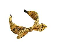 Fasce for capelli, fasce larghe, fasce for capelli in tessuto, fasce versatili, copricapi da donna, fasce for capelli,(Bright Yellow)