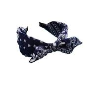 Fasce for capelli, fasce larghe, fasce for capelli in tessuto, fasce versatili, copricapi da donna, fasce for capelli,(Navy blue)
