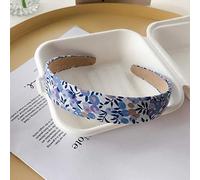 Fasce for capelli Fascia for capelli Fasce larghe floreali vintage Plaid a fiori solidi Set di fasce for capelli for donna Fascia for la testa Ragazze Tiara Copricapo elegante-11_1PC Accessori for cap