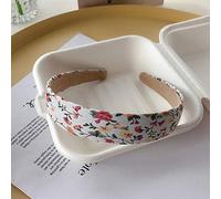 Fasce for capelli Fascia for capelli Fasce larghe floreali vintage Plaid a fiori solidi Set di fasce for capelli for donna Fascia for la testa Ragazze Tiara Copricapo elegante-11_1PC Accessori for cap