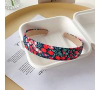 Fasce for capelli Fascia for capelli Fasce larghe floreali vintage Plaid a fiori solidi Set di fasce for capelli for donna Fascia for la testa Ragazze Tiara Copricapo elegante-11_1PC Accessori for cap