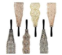 Fasce for capelli in pizzo, confezione da 6 fasce for capelli in pizzo for donne e ragazze, accessori for capelli elastici for capelli stile Boho/59