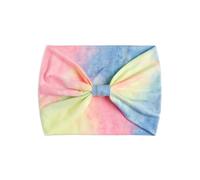 Fasce for yoga color arcobaleno Fascia for capelli larga annodata Cerchietto for con turbante for donna Accessori for avvolgenti per capelli da donna(Color 7)