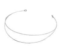 Fasce in metallo liscio Fasce in metallo vuoto Fasce per capelli gioielli artigianato filo telaio fascia per capelli per uomo donna accessorio per capelli in metallo francese fermagli per capelli