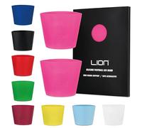 Fasce in silicone per gambe da calcio per adulti e bambini, l'alternativa al nastro per tenere i parastinchi in posizione da abbinare al tuo kit (rosa fluo)