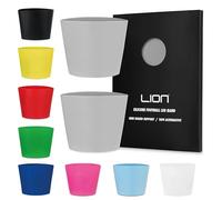 Fasce in silicone per gambe da calcio per adulti e bambini, l'alternativa al nastro per tenere i parastinchi in posizione da abbinare al tuo kit (grigio)