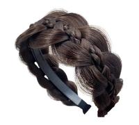 Fasce intrecciate da donna, larghe intrecciate con denti | Twist Fishbone Head Hoop accessorio per copricapo da donna che attira tutti gli sguardi