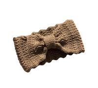 Fasce invernali da donna Bandana Larga Con Bandana Larga Con La Fascia Calda Per La Testa Del Tocco Da Donna-caffè-Una taglia