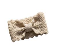 Fasce invernali da donna Bandana Larga Con Bandana Larga Con La Fascia Calda Per La Testa Del Tocco Da Donna-beige-Una taglia