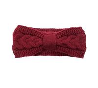 Fasce Invernali Da Donna Fasce for capelli incrociate con nodo di colore sfumature moda for le donne Accessori for turbante elastico for caldi autunno inverno(Coffee)