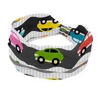 Fasce larghe da donna, elastiche, antiscivolo, per capelli, turbante colorato per auto, per allenamento, yoga, sport, corsa