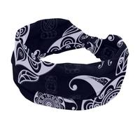 Fasce larghe da donna, elastiche, antiscivolo, sportive, stile boho, tartaruga marina, alla moda, per yoga, allenamento, tutti i giorni