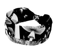 Fasce larghe da donna, elastiche, spesse, antiscivolo, accessori per allenamento, cura della pelle, uso quotidiano, funghi, fasi lunari, piante, farfalle in un cielo notturno da sogno