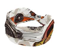 Fasce larghe da donna, elastiche, spesse, antiscivolo, accessori per allenamento, cura della pelle, uso quotidiano, auto da corsa, senza cuciture