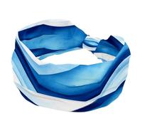 Fasce larghe da donna, elastiche, spesse, antiscivolo, accessori per allenamento, cura della pelle, uso quotidiano, curve astratte, fiume, mare, oceano, acqua, onde, riga