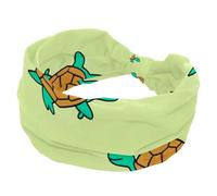 Fasce larghe da donna, fascia per capelli da allenamento, yoga, fascia elastica per capelli con crisi, fascia morbida per capelli tartarughe, fascia per capelli alla moda